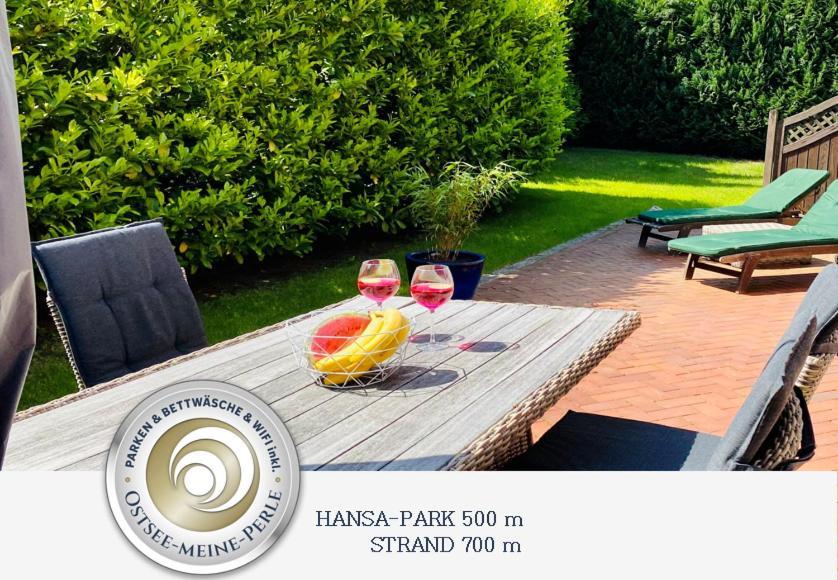 Fewo Sonnendeck Familien-Strandnah-Garten-Hunde-Sport-Und Schwimmbadnah-Hansapark Sierksdorf Dış mekan fotoğraf